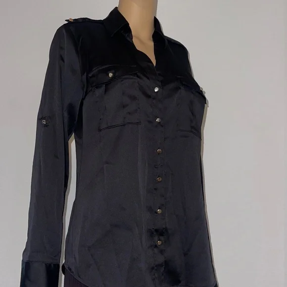 express dress shirts womens Women's Shirts- Satin & Button Down Shirts